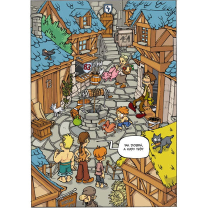Komiks, v němž jsi hrdinou Rytíři