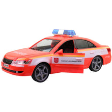 MaDe Hasičské osobní auto s českým hlasem, CZ box, 24cm