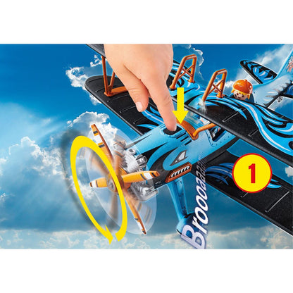 PLAYMOBIL® 70831 Air Stuntshow Dvouplošník Fénix