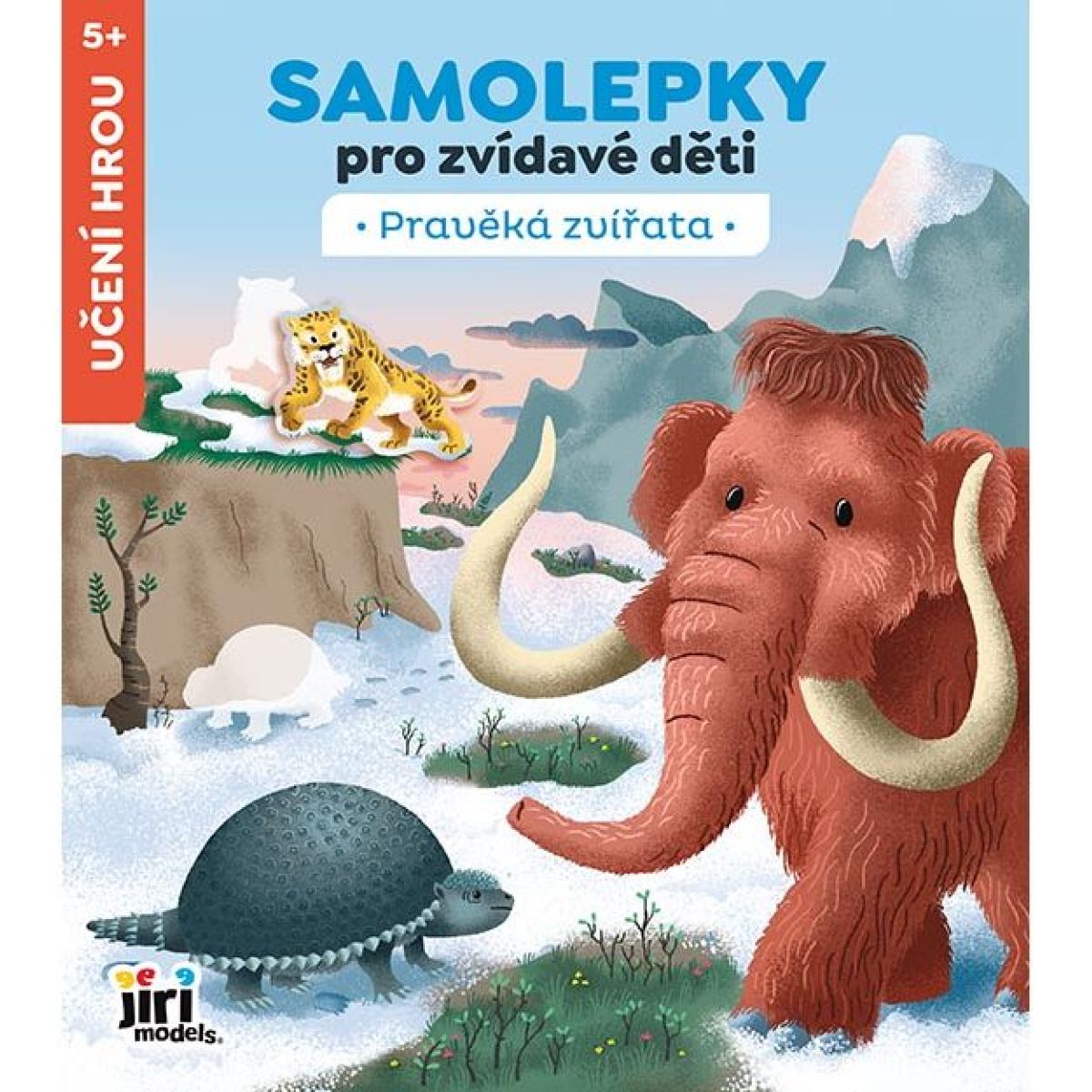 Jiří Models Samolepky pro zvídavé děti Pravěká zvířata