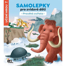 Jiří Models Samolepky pro zvídavé děti Pravěká zvířata