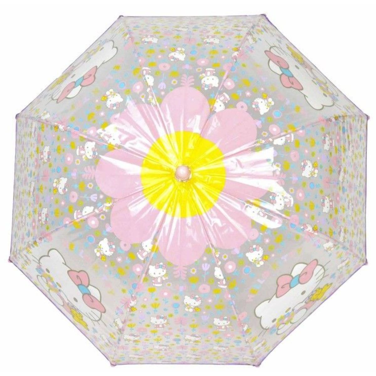 Hello Kitty transparentní deštník, 48 cm DPL12