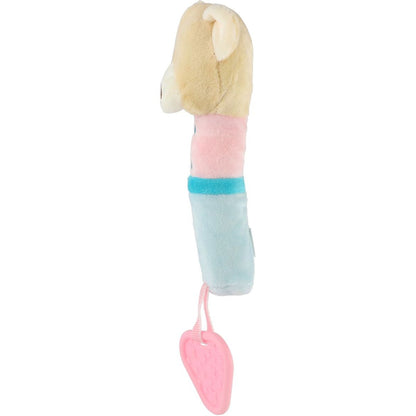 Teddies Pískátko medvěd béžové 22 cm