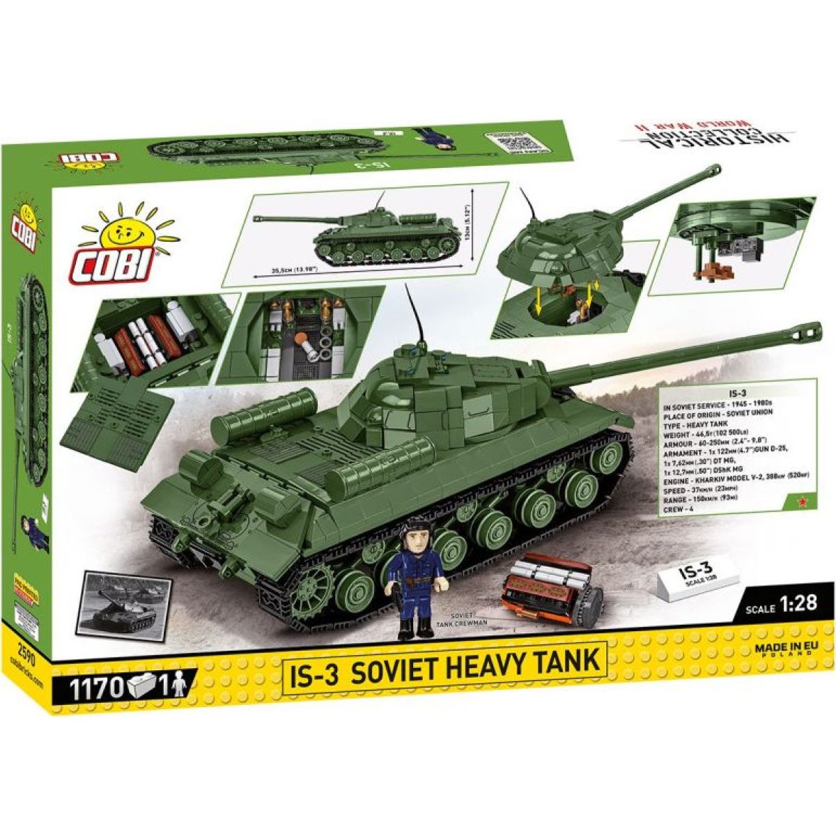 Cobi 2590 Tank IS-3