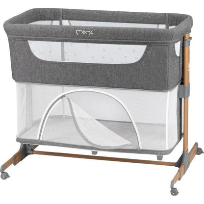 Postýlka MoMi Smart Bed 4 v 1 šedá - Poškozený obal
