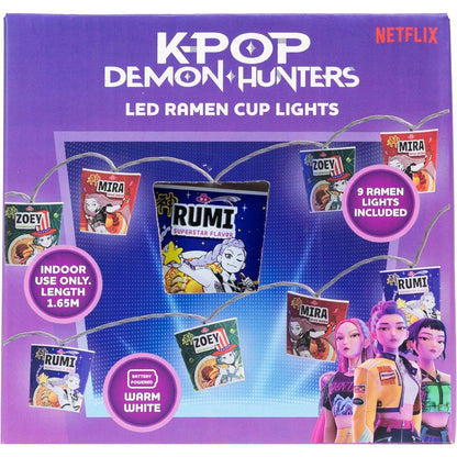 Bluesky K-pop Demon Hunters Světelný řetěz Ramen