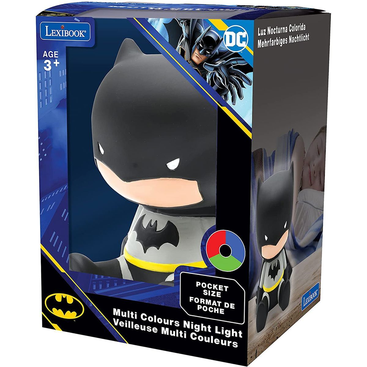 Lexibook Designové noční světlo LED 3D Batman 13 cm