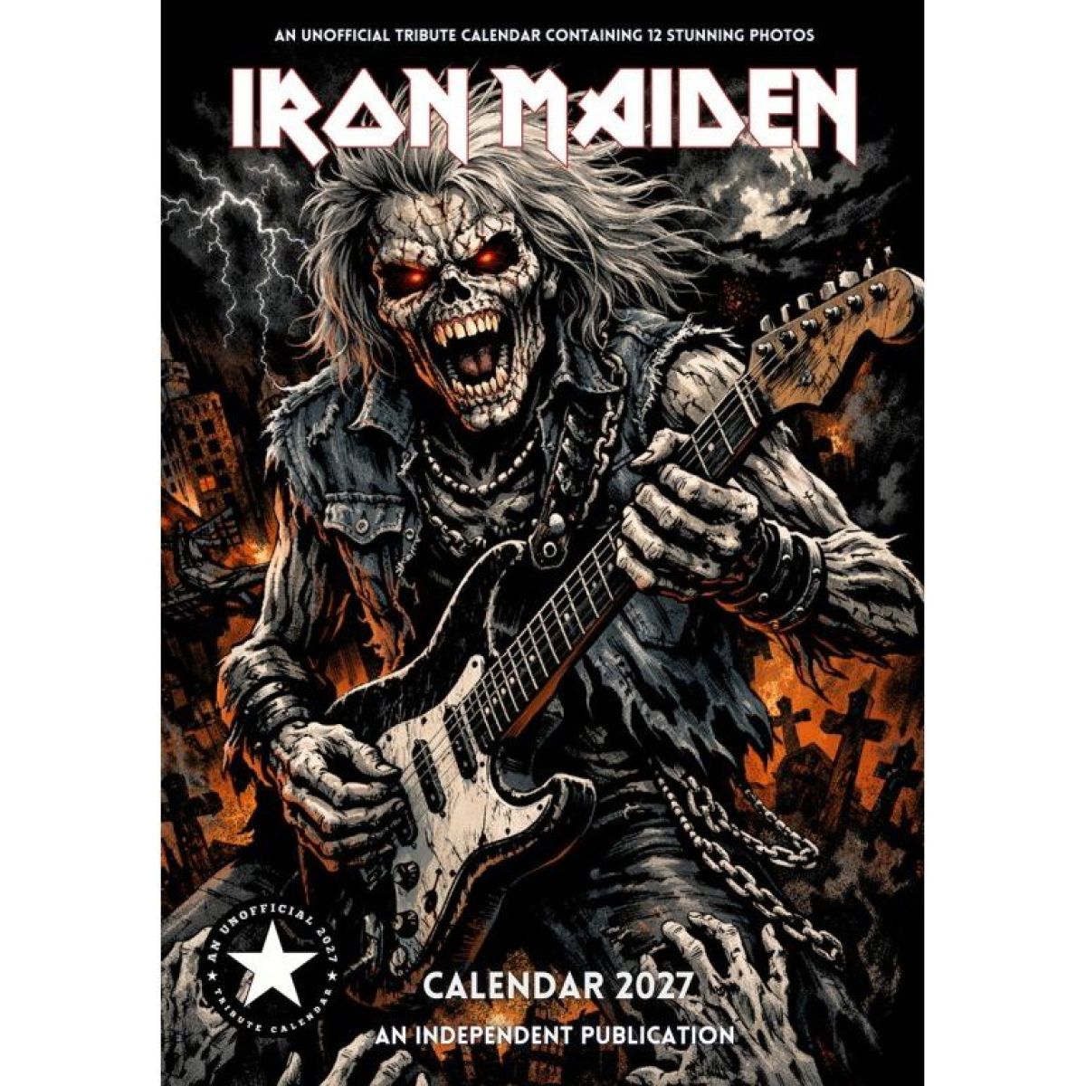 Kalendář 2027 - Iron Maiden