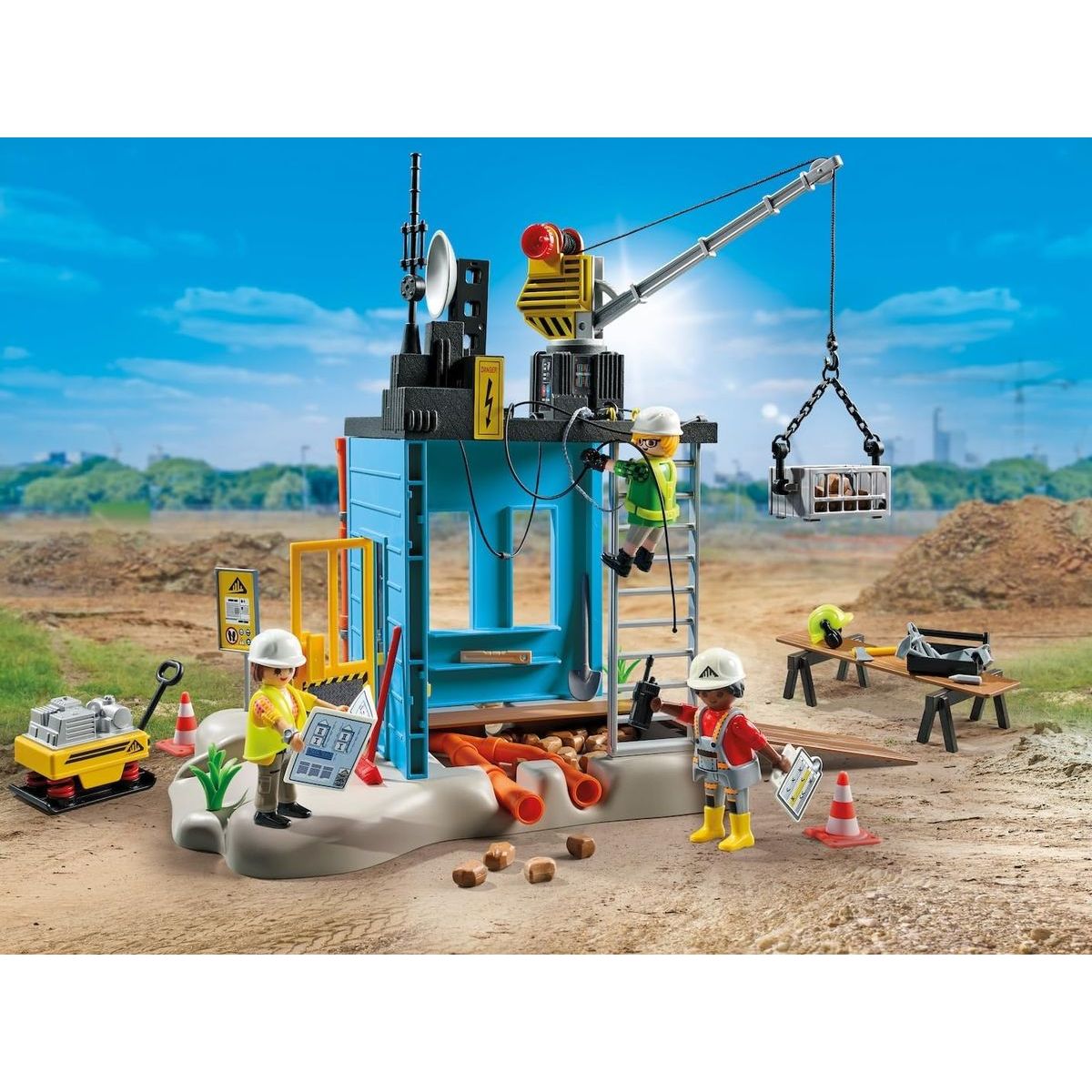 PLAYMOBIL® 71650 Staveniště