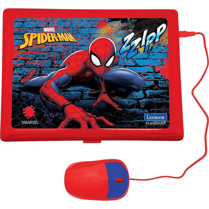 Lexibook Česko-anglický vzdělávací notebook Spider-Man
