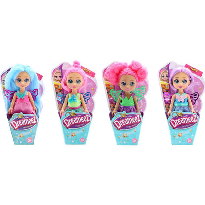 Funville Dreameez mini víla v kornoutku růžové vlásky