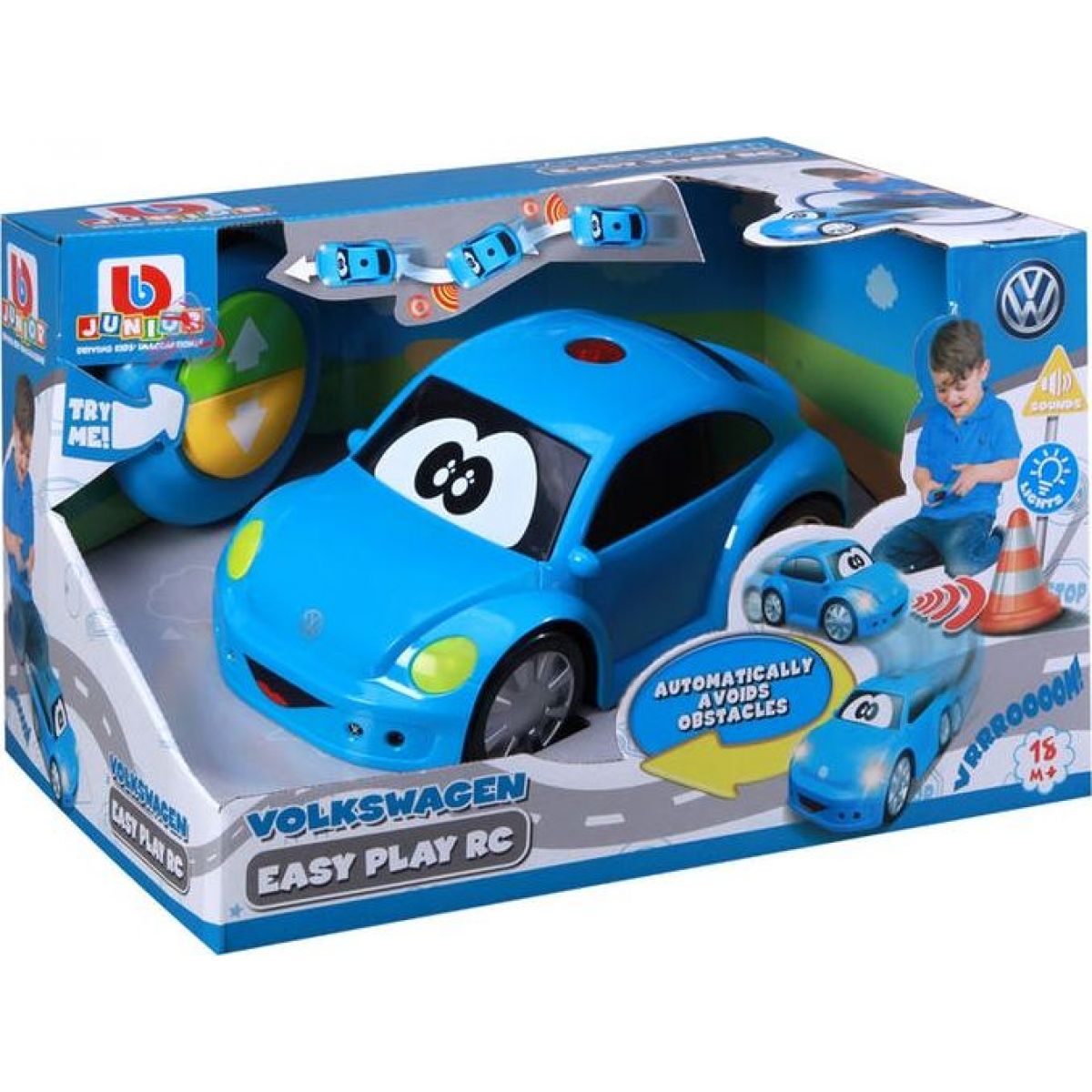 Bburago Volkswagen Beetle modré