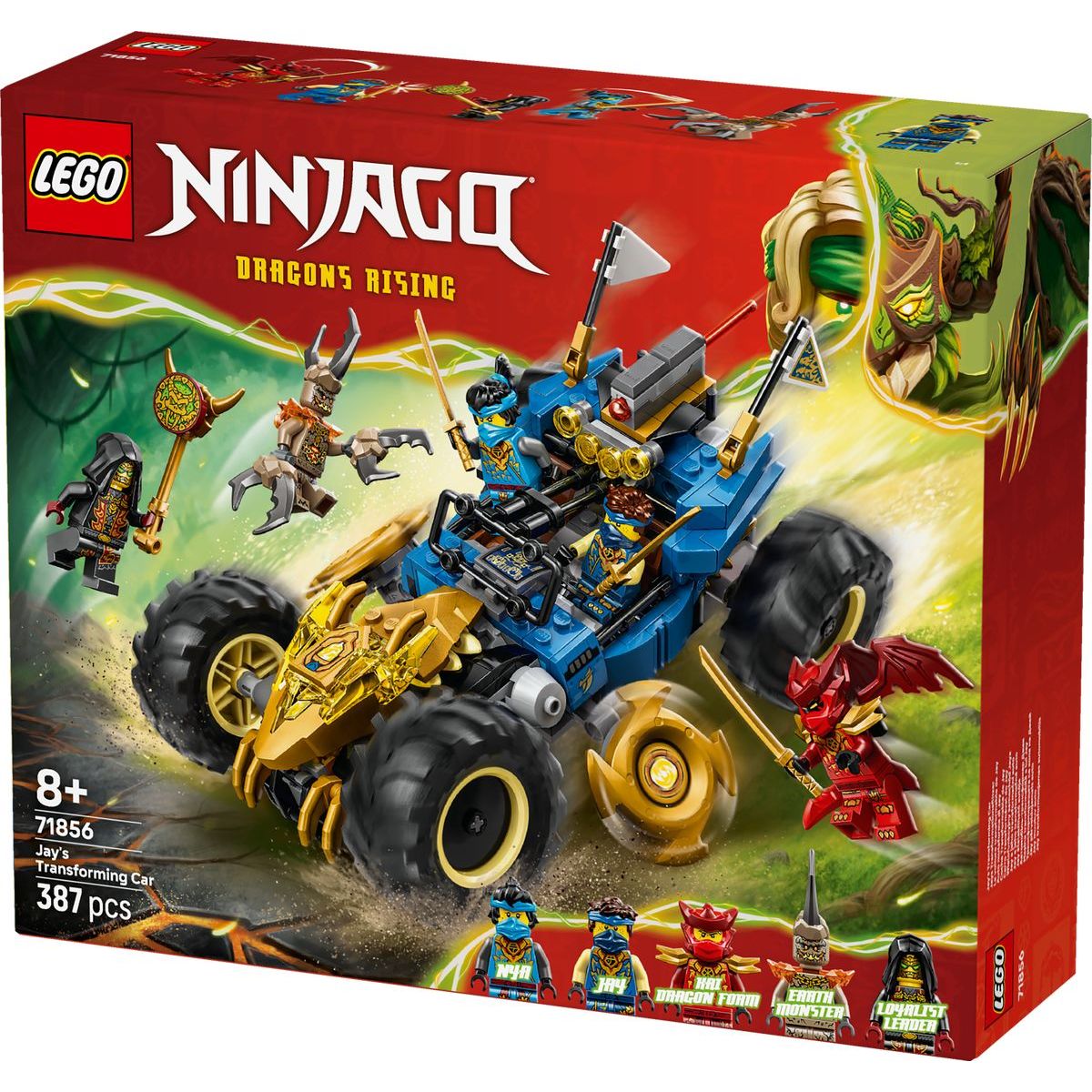 LEGO® 71856 Jay a jeho transformační auto