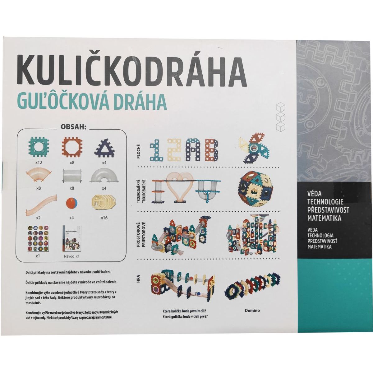 Kuličkodráha 66 ks