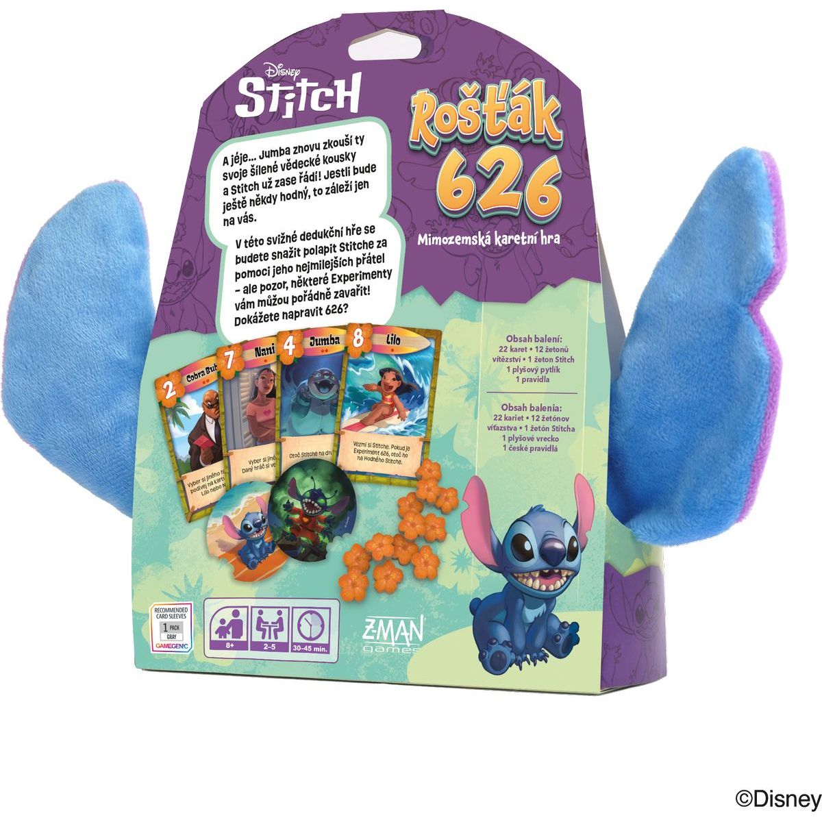 Asmodee Disney Stitch: Rošťák 626