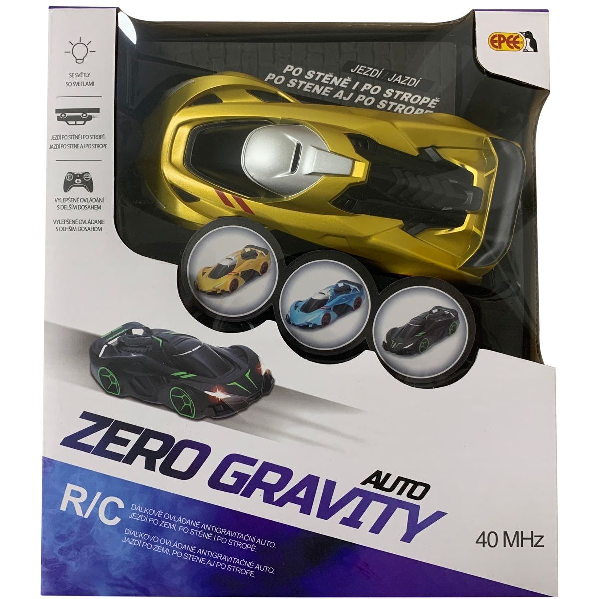 Epee RC Zero Gravity auto žluté