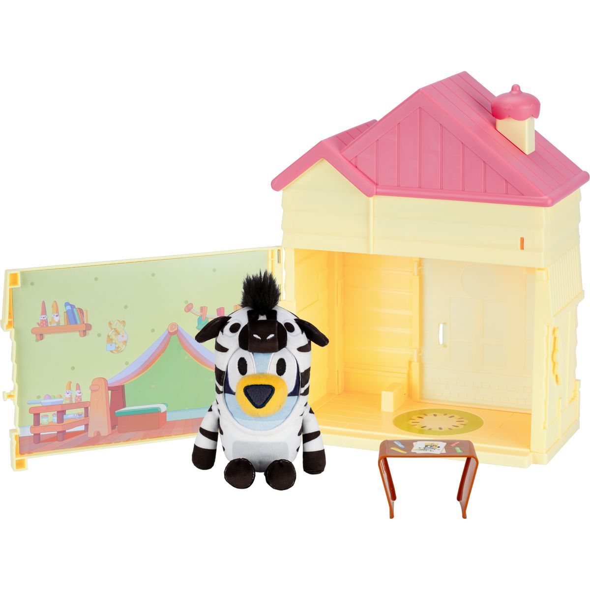 Herní sada domeček Bluey + plyšová figurka