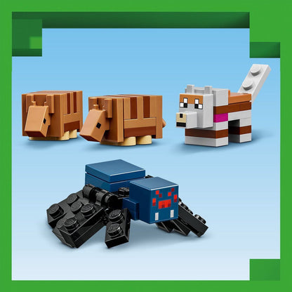 LEGO® Minecraft® 21269 Výprava do dolů a pásovec