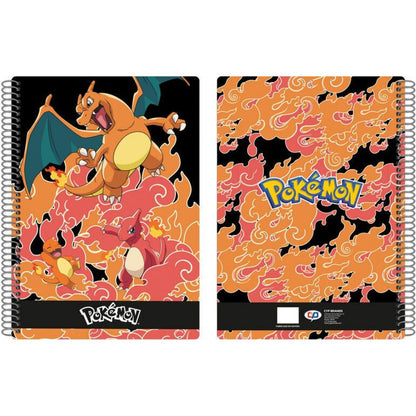Pokémon A4 blok kroužkový - Charmander