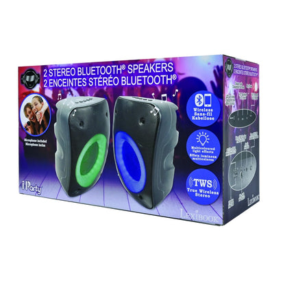 Lexibook iParty sada přenosných bluetooth reproduktorů s mikrofonem