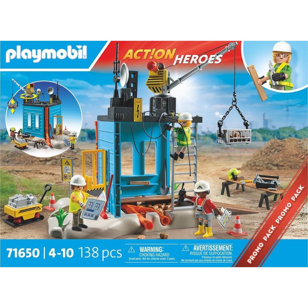 PLAYMOBIL® 71650 Staveniště