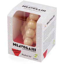 Alltoys Dřevěný hlavolam Kuličková pyramida