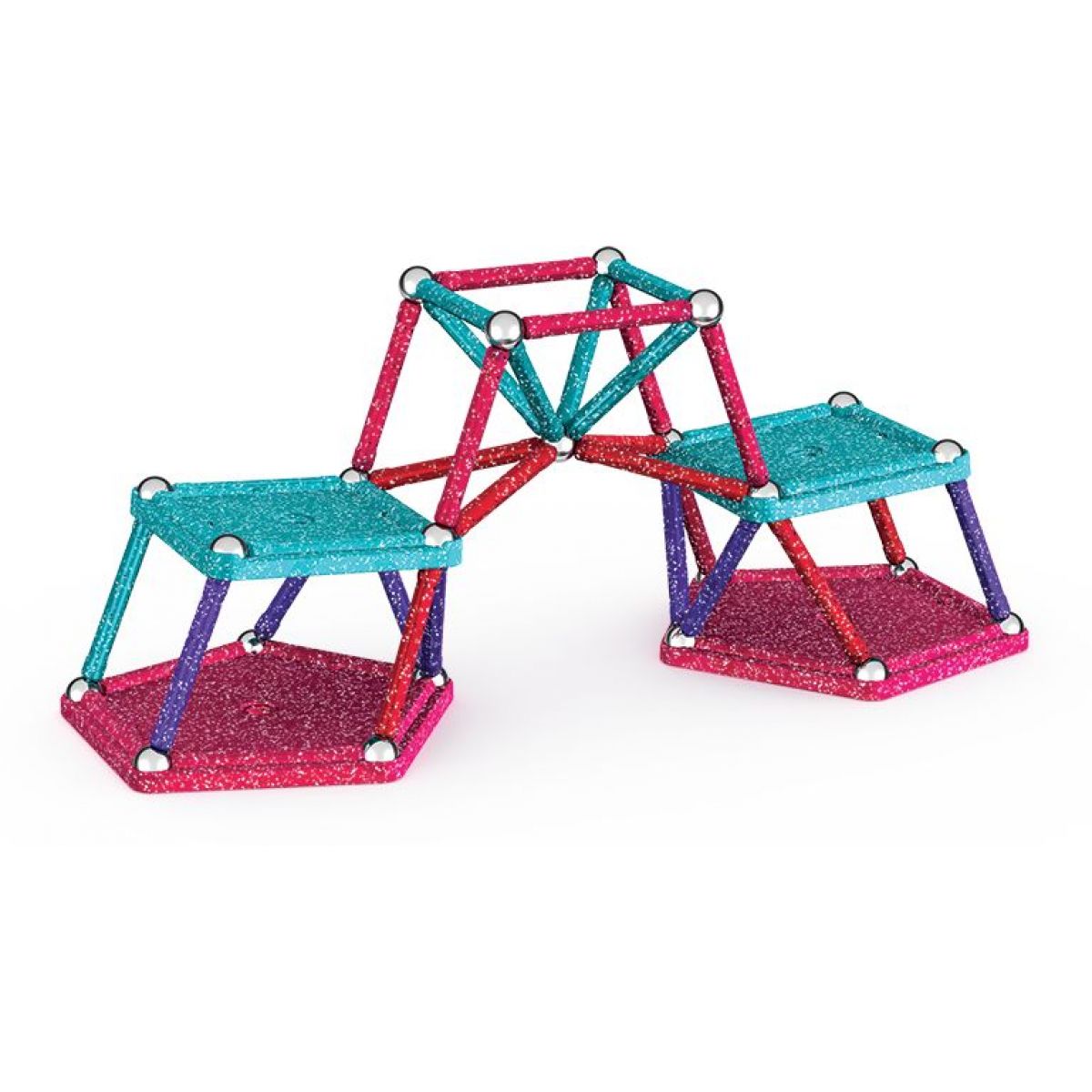 Geomag Glitter Recycled 60 dílků