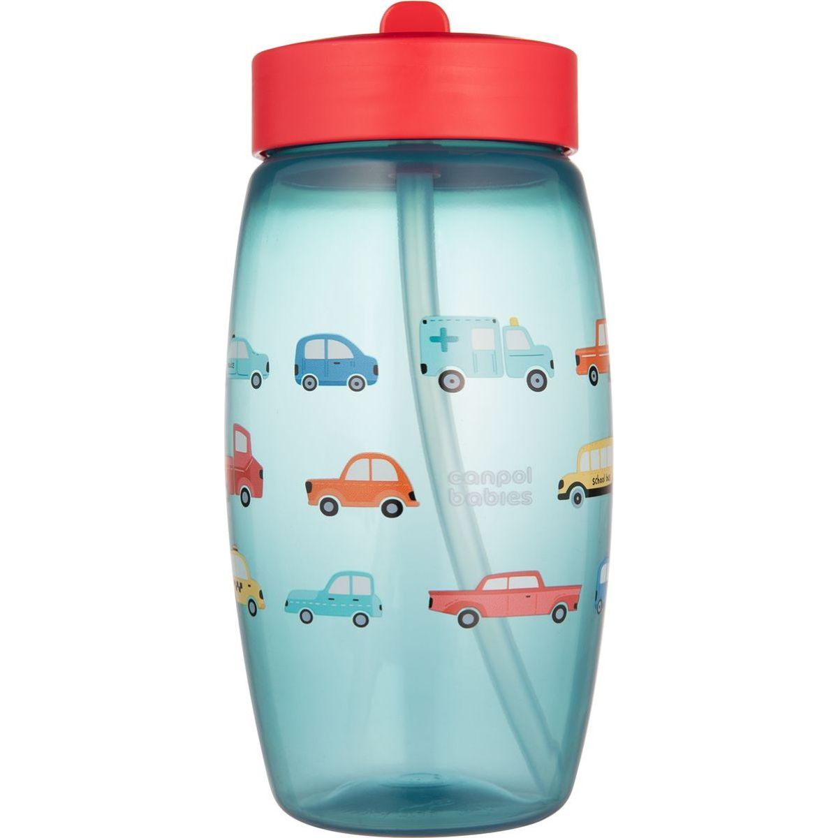 Canpol babies Lahev se sklápěcím pítkem Cars 400 ml