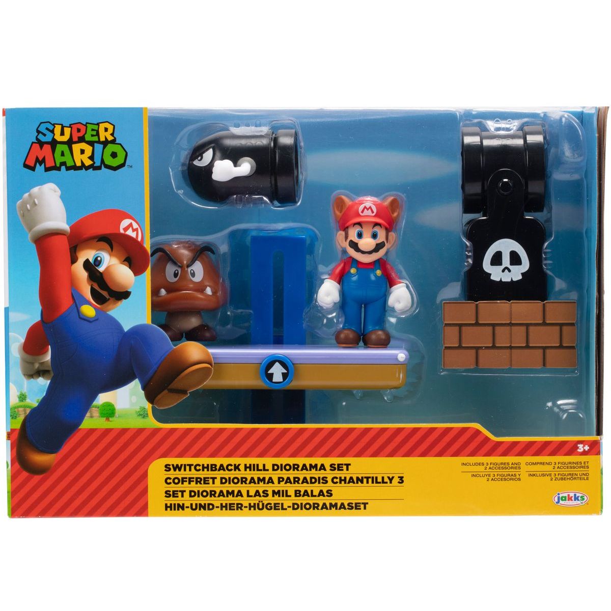 Super Mario Nintendo Switchbak Diorama, figurka