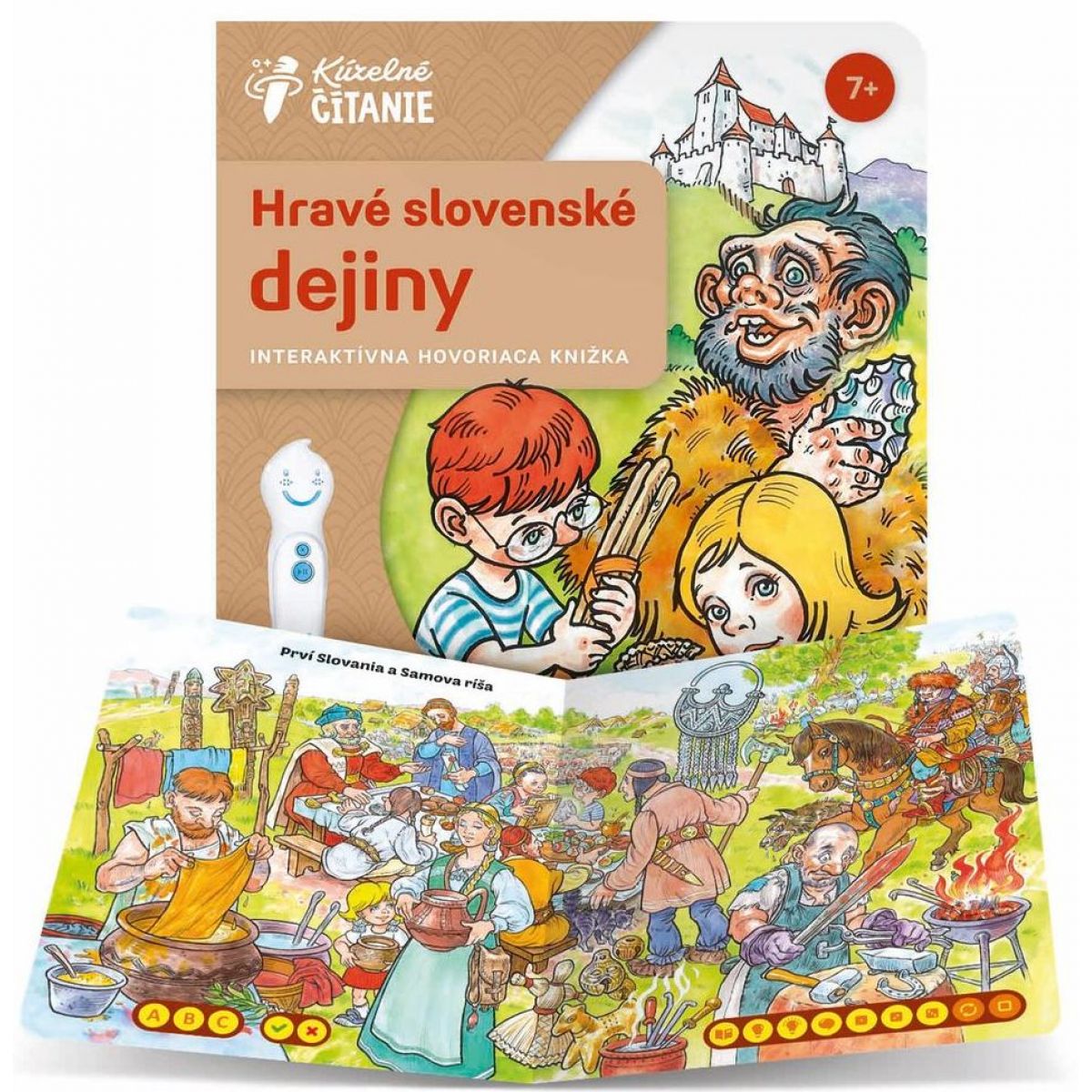 Albi Kúzelné čítanie Kniha Hravé slovenské dejiny SK verze