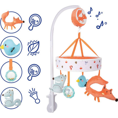Canpol babies Plyšový kolotoč s melodiemi Fox