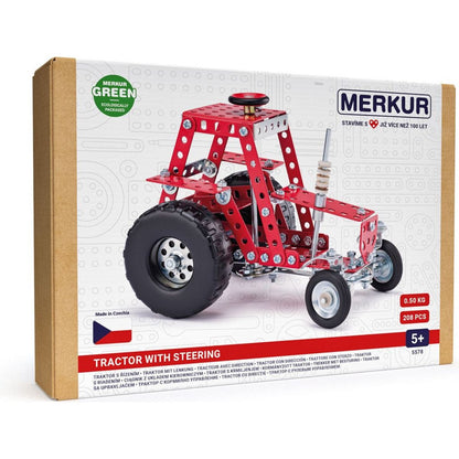 Merkur 057 Traktor s řízením, 205 dílů