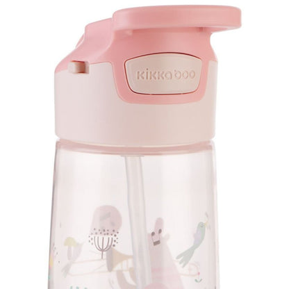 Hrnek se silikonovým pítkem 450ml 12m+ Music Fest Pink