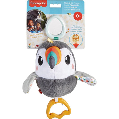 Fisher Price natahovací mávající Tukan