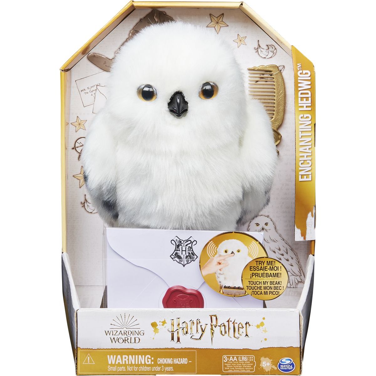 Harry Potter interaktivní Sova Hedvika