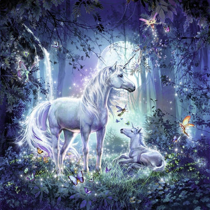 Ravensburger Puzzle Krásní Jednorožci 3 x 49 dílků