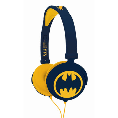Lexibook Skládací drátová sluchátka Batman s limitem hlasitosti