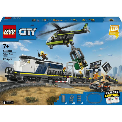 LEGO® City 60508 Loupež v policejním vlaku