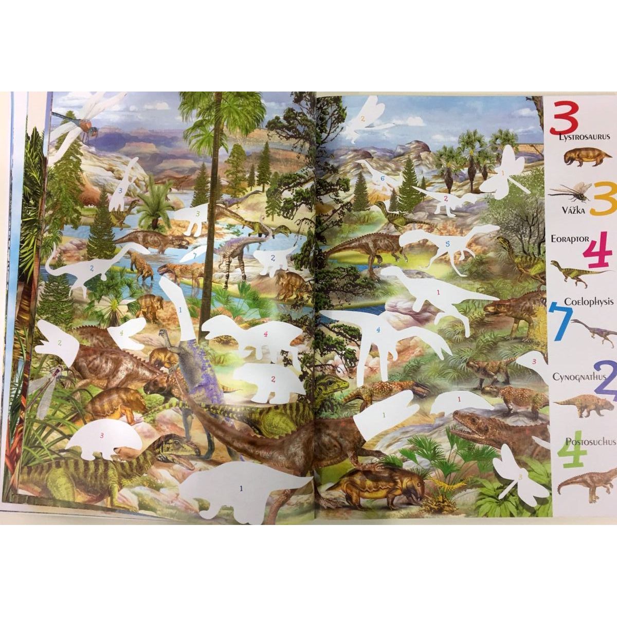 SUN 1000 Dinosaurů se samolepkami