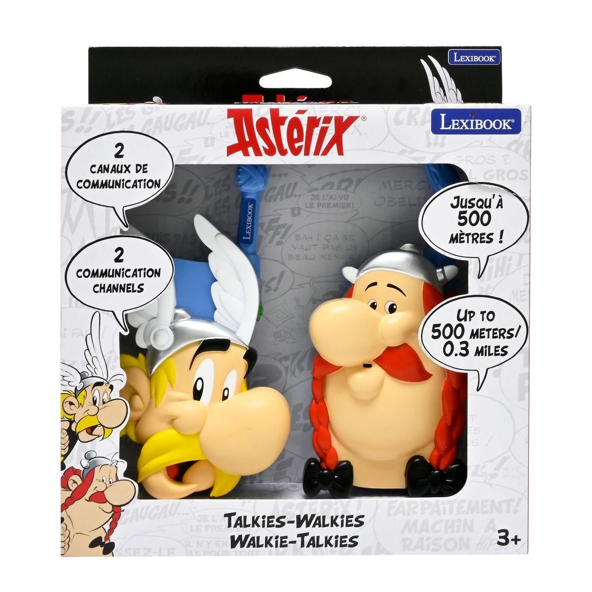 Lexibook 3D vysílačky Asterix s dosahem 500 m