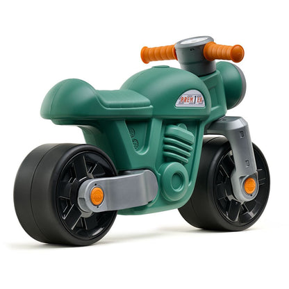 Falk Odrážedlo motorka Premier vintage zelené