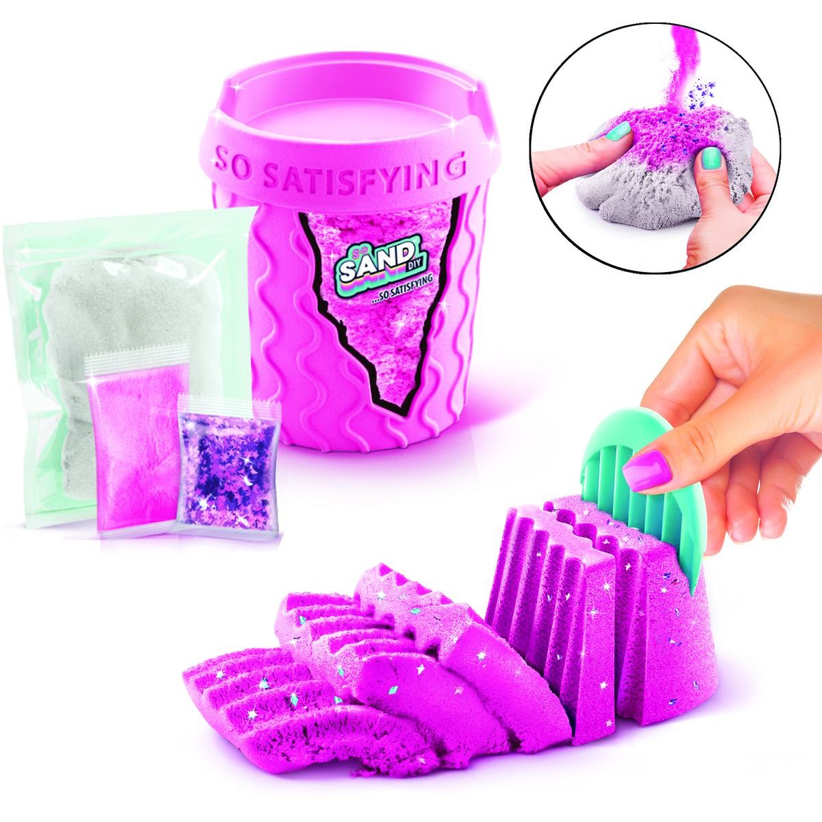 So Sand kouzelný písek 1pack růžová
