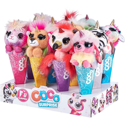 COCO Fantasy plyšové zvířátko s překvapením lvíček 24 cm