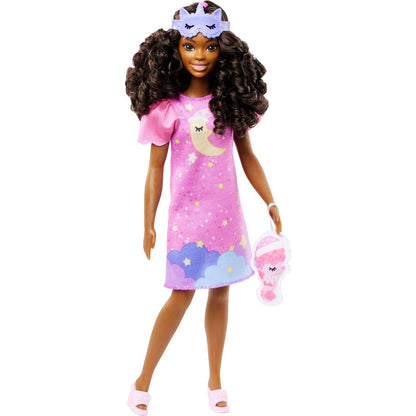 Mattel Moje první Barbie panenka Den a noc růžová 34 cm