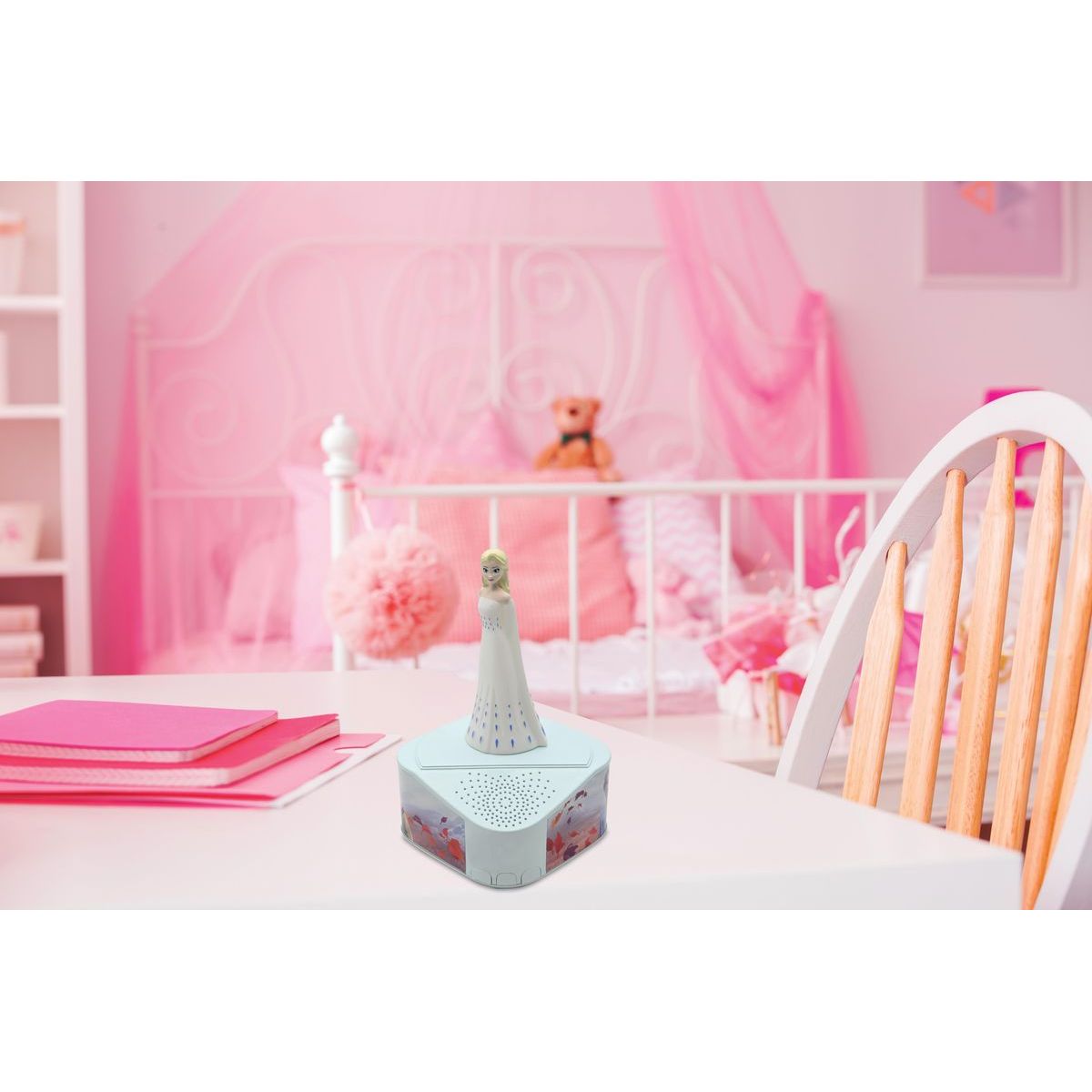 Lexibook Bluetooth reproduktor se svítící figurkou Elsa