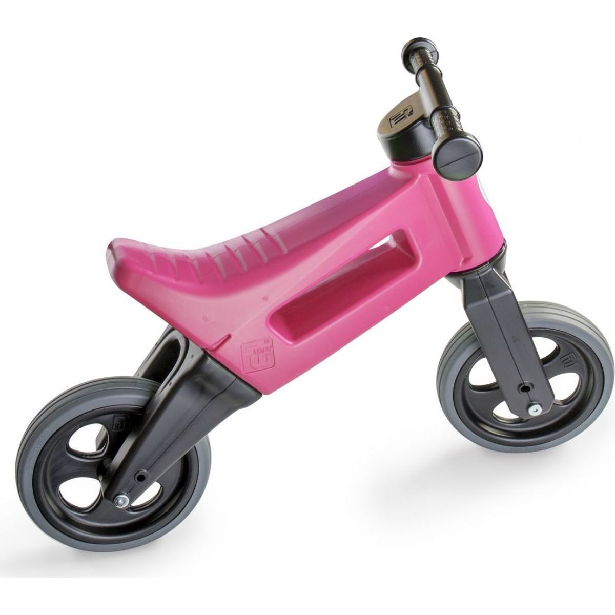 Odrážedlo růžové Funny Wheels 2 v 1