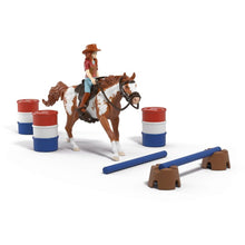 Schleich Hannah s koněm a překážkami - westernové dobrodružství