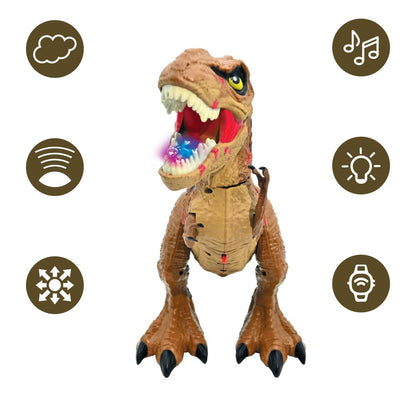 Lexibook T-Rex na dálkové ovládání s kouřovými efekty