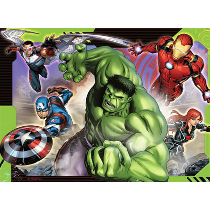 Ravensburger Puzzle 4 v 1 Disney Marvel Avengers 72 dílků