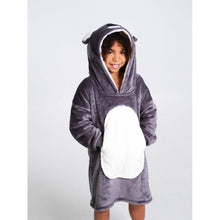 Cozy Noxxiez CH324 Koala hřejivá televizní mikinová deka s kapucí pro děti 7 - 12 let